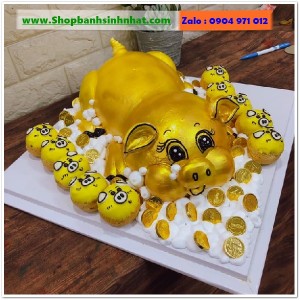 Bánh Sinh Nhật Con Heo - Y103